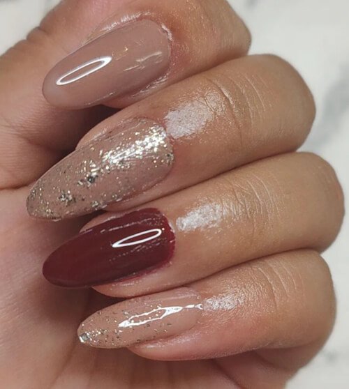 Classy Fall Nail Brown Designs for Autumn