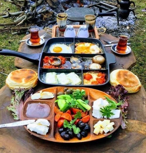 A Hearty Camping Breakfast Made Easy