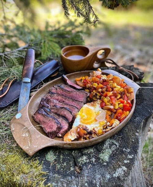  A Hearty Steak Breakfast for Your Outdoor Adventure