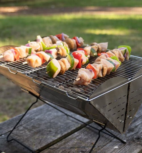 Easy Camping Skewers