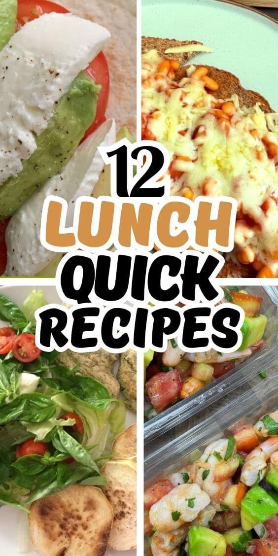 Easy healthy lunch recipes.