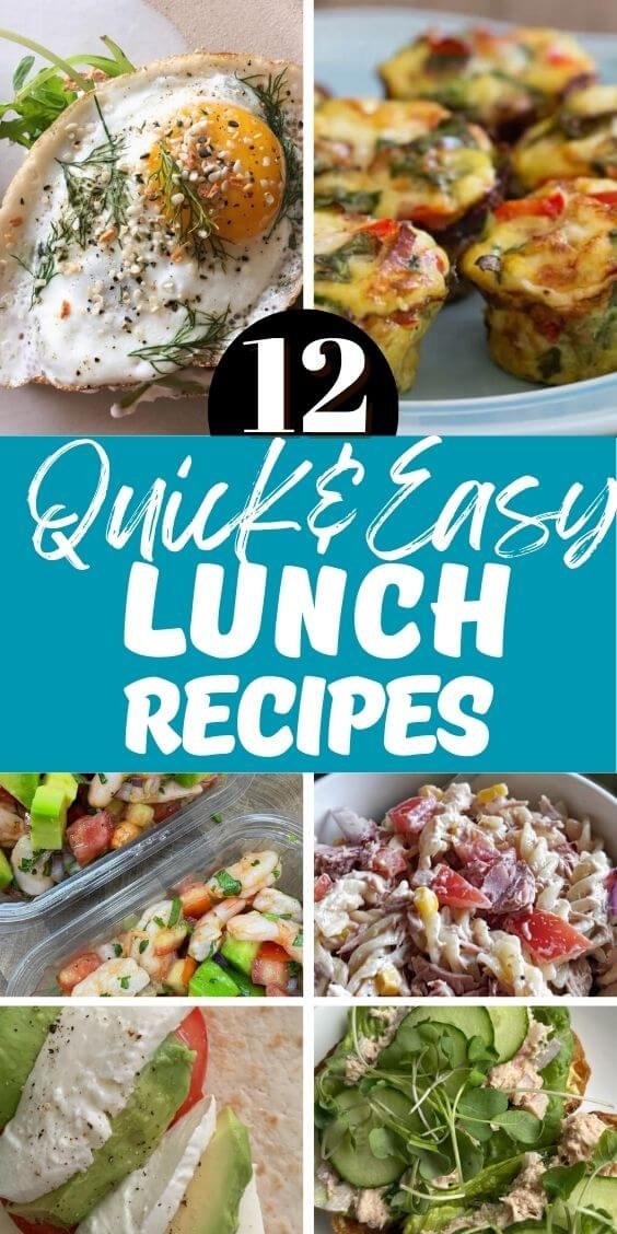 Easy healthy lunch recipes.