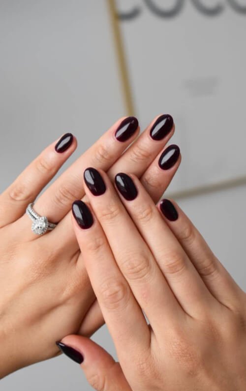 elegant fall nail