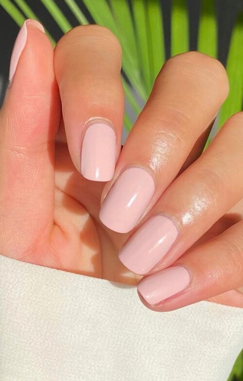 Pink neutral nail