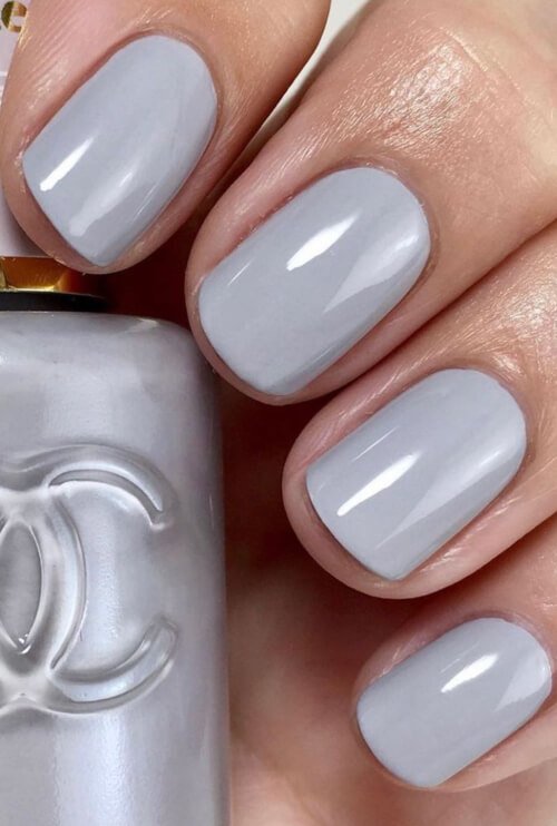 Gray fall nail