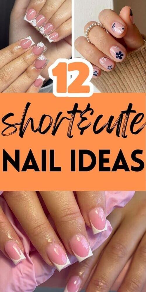 12 Trendy and Cute Short Nail Designs for September